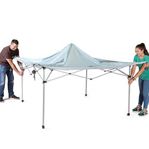 Coleman Light & Fast Pop Up Canopy, 10 x 10 Canopy Tent, UPF 50+ Sun Shade Tent