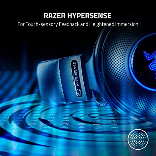 Razer Kraken V3 HyperSense Wired USB Gaming Headset w/Haptic Technology (Renewed)
