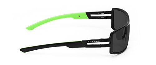 GUNNAR - Gaming Glasses - Blocks 90% Blue Light - RPG Razer Edition, Onyx, Sun Tint