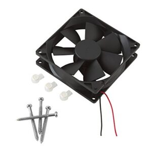 coleman thermoelectric cooler outer (outside) repair fan, black