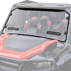 full windshield for general, sautvs clear hard coat poly vented front windshield for polaris general 1000 2016-2022/4 1000 2017-2022/ general xp/xp 4 1000 2020-2022 accessories, replace #‎2884337