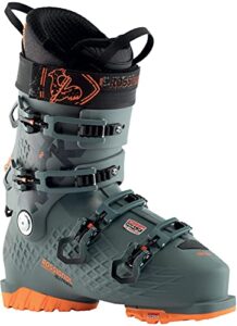 rossignol alltrack 130 gw mens ski boots green grey 10.5 (28.5)