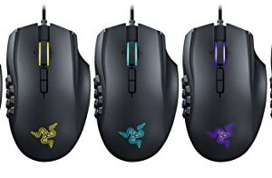 Razer RZ01-01610100-R3U1 Naga Chroma - Ergonomic RGB MMO Gaming Mouse- 12 Programmable Thumb Buttons & 16,000 Adjustible DPI