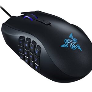 Razer RZ01-01610100-R3U1 Naga Chroma - Ergonomic RGB MMO Gaming Mouse- 12 Programmable Thumb Buttons & 16,000 Adjustible DPI