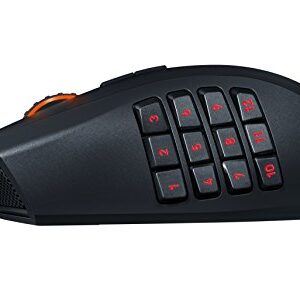 Razer RZ01-01610100-R3U1 Naga Chroma - Ergonomic RGB MMO Gaming Mouse- 12 Programmable Thumb Buttons & 16,000 Adjustible DPI