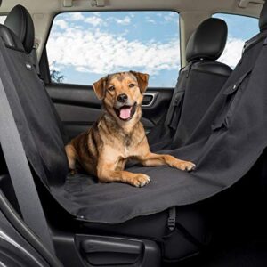 petsafe happy ride hammock seat cover – fits cars, trucks, minivans and suvs – waterproof area protection – durable vehicle seat protector – black