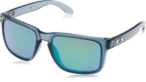 oakley mens oo9417 holbrook xl sunglasses, crystal black/prizm jade, 59 mm us
