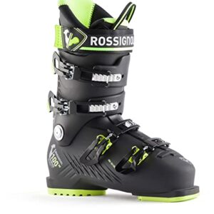 Rossignol Hi-Speed 100 Hv Boots, Color: Black Yellow, Size: 275 (RBL2130-275)