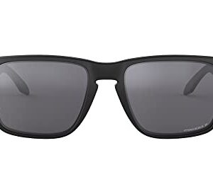 Oakley Men's OO9417 Holbrook XL Square Sunglasses, Matte Black/Prizm Black Polarized, 59 mm