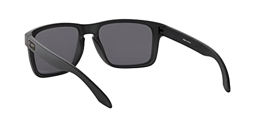 Oakley Men's OO9417 Holbrook XL Square Sunglasses, Matte Black/Prizm Black Polarized, 59 mm