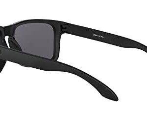 Oakley Men's OO9417 Holbrook XL Square Sunglasses, Matte Black/Prizm Black Polarized, 59 mm