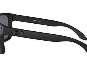 Oakley Men's OO9417 Holbrook XL Square Sunglasses, Matte Black/Prizm Black Polarized, 59 mm