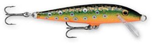rapala original floater 03 fishing lure, 1.5-inch, brook trout