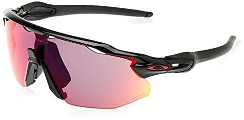 Oakley Men's OO9442 Radar EV Advancer Rectangular Sunglasses, Polished Black/Prizm Road, 38 mm