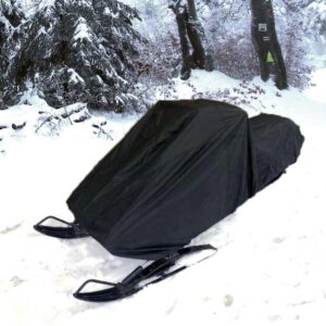 300D Snowmobile Travel and Storage Cover Compatible for 1994-1996 Polaris Indy 440 Sleds. Slush and Mud Protection