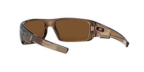 Oakley Men's OO9239 Crankshaft Rectangular Sunglasses, Brown Smoke/Brown Tungsten Iridium Polarized, 60 mm