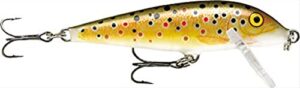 rapala countdown 3/16 oz fishing lure (brown trout, size- 2)