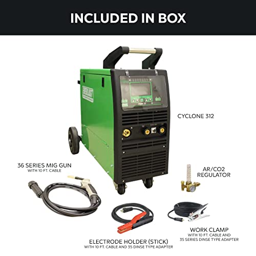 Everlast CYCLONE 312 315amp MIG STICK Welder 220v / 240v