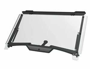 2021-2023 genuine polaris rzr trail / trail s tip out hard coat poly windshield 2889537