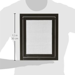 PetSafe NEVER RUST Screen Door - Size Small – For Dogs and Cats up to 30 lb – Use in Screen Doors – Window Screens and Porch Screens