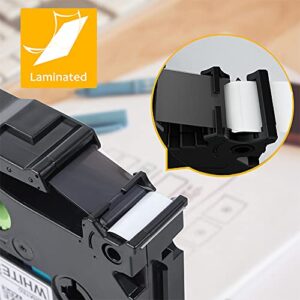 Buyalot Compatile Label Tape Replacement for Brother P Touch TZe251 24mm 0.94 Laminated TZe251 TZe TZ 1 Inch Tape for Brother Ptouch PTD600 PTE500 PTP700 PTP710BT PT2730 P750W Label Maker