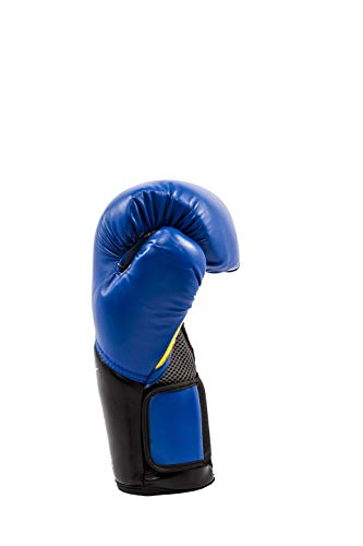 Everlast Elite Pro Style Training Gloves, Blue, 14 oz