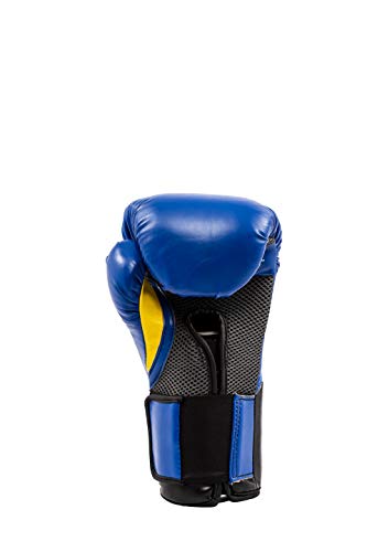 Everlast Elite Pro Style Training Gloves, Blue, 14 oz