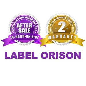 Label Orison 2PK Compatible with Brother M-231 MK231 P-Touch M Label Tape M231 M-k231 for PT-M95 PT-90 PT-70BM PT-65 PT-85,Black on White 1/2 Inch(0.47) x 26.2 Feet(12mm x 8m)