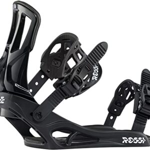 Rossignol Battle Snowboard Bindings Mens Sz M/L (9-11.5) Black/White