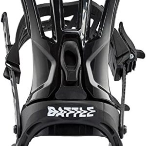 Rossignol Battle Snowboard Bindings Mens Sz M/L (9-11.5) Black/White