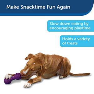 PetSafe Busy Buddy Chuckle Sound Dog Chew Toy - Treat Dispenser, BB-CHK, Purple,Medium/Large