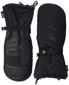 rossignol type impr m ski mitts, men, black, xxl