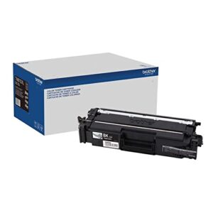 brother genuine high yield toner cartridge, tn810xlbk, replacement black toner, page yield up to 12,000 pages