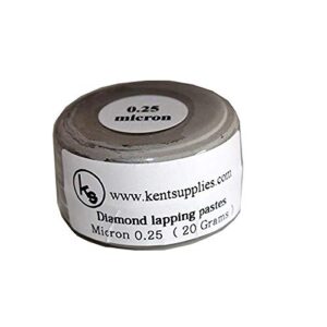 kent grit 0.25 micron diamond polishing paste lapping compound in 20gr container