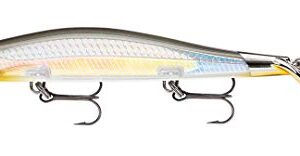 Rapala Ripstop Lure, Size 12, 4 3/4" Length, 4'-5' Depth, 1/2 oz, 3-#5 Hooks, Speed Money, Per 1