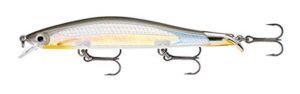 rapala ripstop lure, size 12, 4 3/4″ length, 4′-5′ depth, 1/2 oz, 3-#5 hooks, speed money, per 1