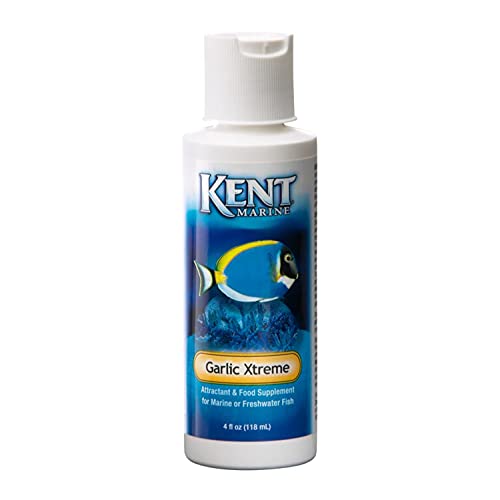 Kent Marine Garlic Xtreme for Fish 4 Fluid Ounces