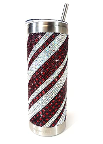 Jacqueline Kent - Royal Ice Tumbler - Candy Cane