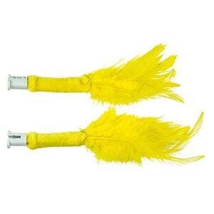 peek-a-bird cat toy replacement feathers – 2 pack refill parts – interactive teaser toy for indoor cats all breed sizes