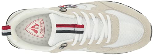 Rossignol Women's Heritage Sneaker, White, 6 UK/8 US