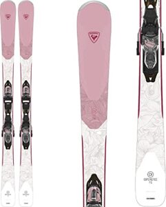 rossignol experience 76 womens skis 160 w/xpress 10 bindings black sparkle