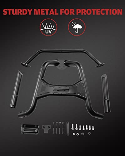 A & UTV PRO Front Low Profile Bumper for 2019-2023 Polaris RZR 1000 XP/XP 4/ XP Turbo/Trail, Heavy Duty Steel Tube Desert Brush Guard UV Resistant Protector Accessories, Replace OEM # 2884019-458