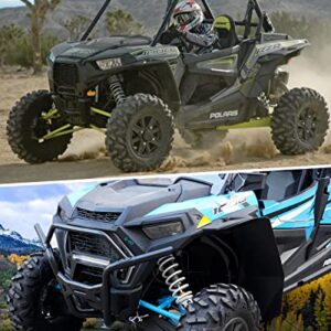 A & UTV PRO Front Low Profile Bumper for 2019-2023 Polaris RZR 1000 XP/XP 4/ XP Turbo/Trail, Heavy Duty Steel Tube Desert Brush Guard UV Resistant Protector Accessories, Replace OEM # 2884019-458