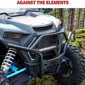 A & UTV PRO Front Low Profile Bumper for 2019-2023 Polaris RZR 1000 XP/XP 4/ XP Turbo/Trail, Heavy Duty Steel Tube Desert Brush Guard UV Resistant Protector Accessories, Replace OEM # 2884019-458