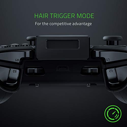 Razer Raiju Mobile: Ergonomic Multi-Function Button Layout - Hair Trigger Mode - Adjustable Phone Mount - Mobile Gaming Controller for Android