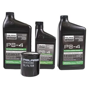 Polaris 2013 Ranger RZR 900 XP Oil Change Kit PS-4 Oil