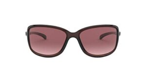 oakley women’s oo9301 cohort rectangular sunglasses, amethyst/g40 black gradient, 62 mm