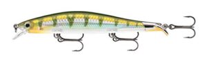 rapala ripstop lure, size 12, 4 3/4″ length, 4′-5′ depth, 1/2 oz, 3-#5 hooks, yellow perch, per 1, multicolor, one size, rps12yp