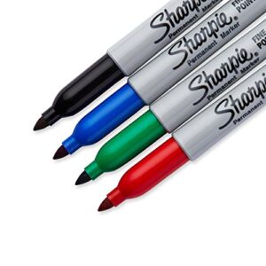 Sharpie Permanent Markers, Fine Point, Assorted Colors, 36 Count