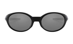 oakley men’s oo9438 eyejacket redux rectangular sunglasses, matte black/prizm black, 58 mm